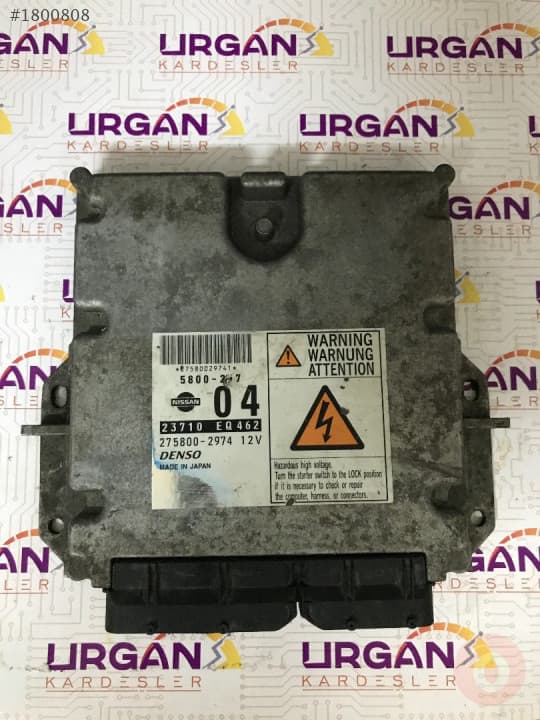 23710-EQ462 2375800-2974 NISSAN X-TRAİL MOTOR BEYNİ  DENSO E