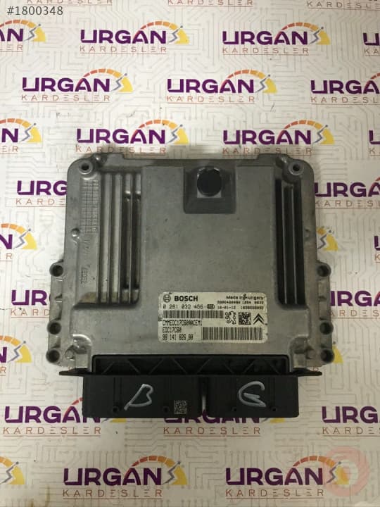 0281032456 9814182680 PEUGEOT 301 MOTOR BEYNİ  EDC17C60 BOSC