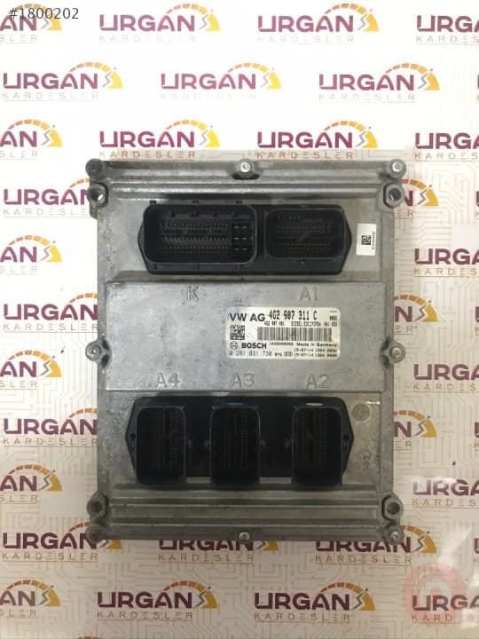 0281031730 4G2907311C AUDI A6 MOTOR BEYNİ  EDC17CP54 ECU BOS