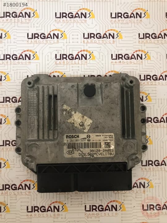 0281031654 39120-2A053 KIA SPORTAGE MOTOR BEYNİ  BOSCH ECU
