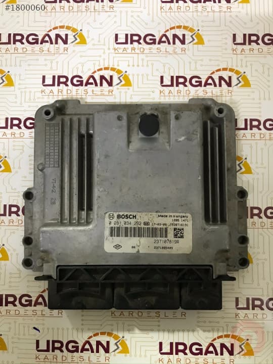 0281034292 237107819R RENAULT KOLEOS MOTOR BEYNİ EDC17C84