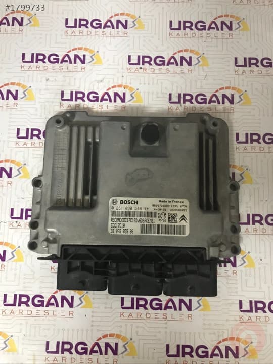 0281030546 9807885980 PEUGEOT PARTNER MOTOR BEYNİ  EDC17C10