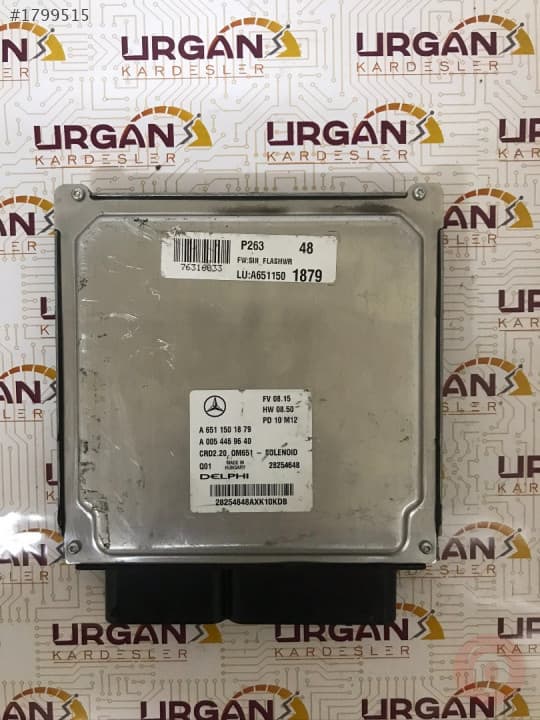 28254848 A6511501879 CRD2.20 MERCEDES VİTO MOTOR BEYNİ ECU D