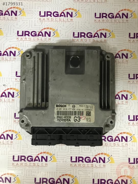 0281019777 89661-0ZG30 TOYOTA AURIS MOTOR BEYNİ  BOSCH ECU