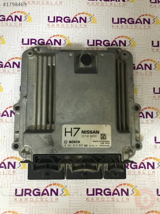 0281019035 23710BB58E NISSAN QASHQAI MOTOR BEYNİ  BOSCH ECU