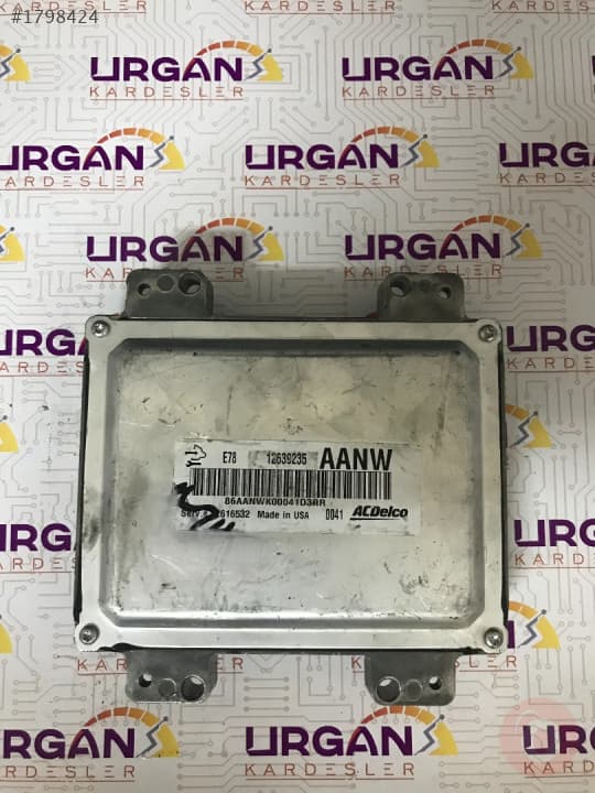 12639235 AANW 12616532 OPEL ASTRA J MOTOR BEYNİ DELPHI ECU