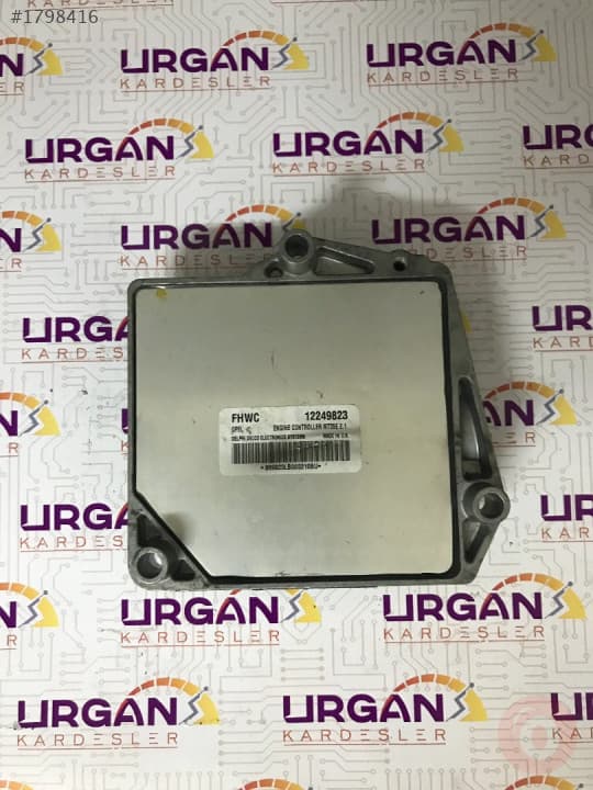 12249823 MT35E2.1 OPEL MERİVA MOTOR BEYNİ DELPHI ECU
