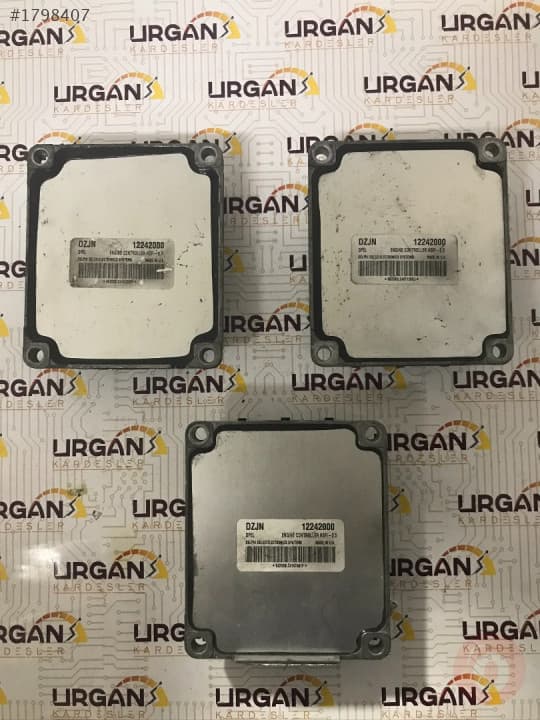 12242000 HSFI-2.5 OPEL MERİVA MOTOR BEYNİ DELPHI ECU