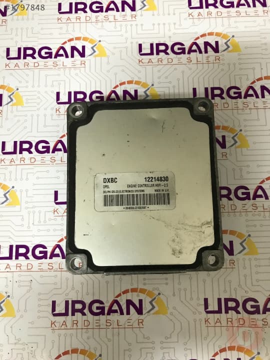 12214830 HSFI-2.5 OPEL MERİVA MOTOR BEYNİ DELPHI ECU