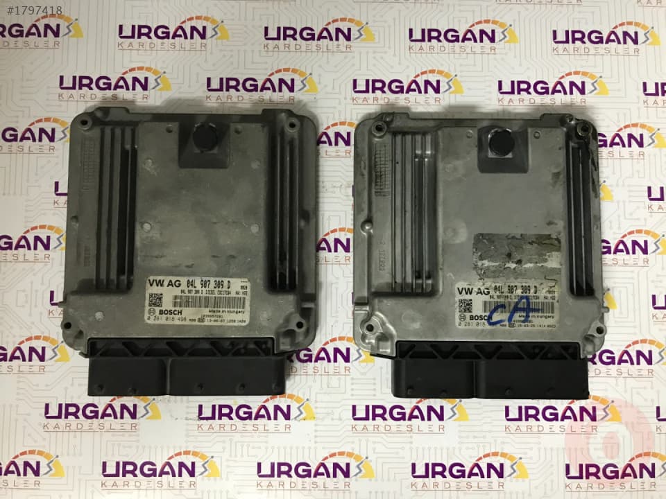 0281018498 04L907309D VW GOLF MOTOR BEYNİ  EDC17C64 BOSCH