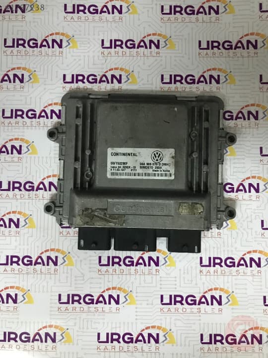 5WY53290F 06A906070D VW POLO MOTOR BEYNİ CONTINENTAL ECU