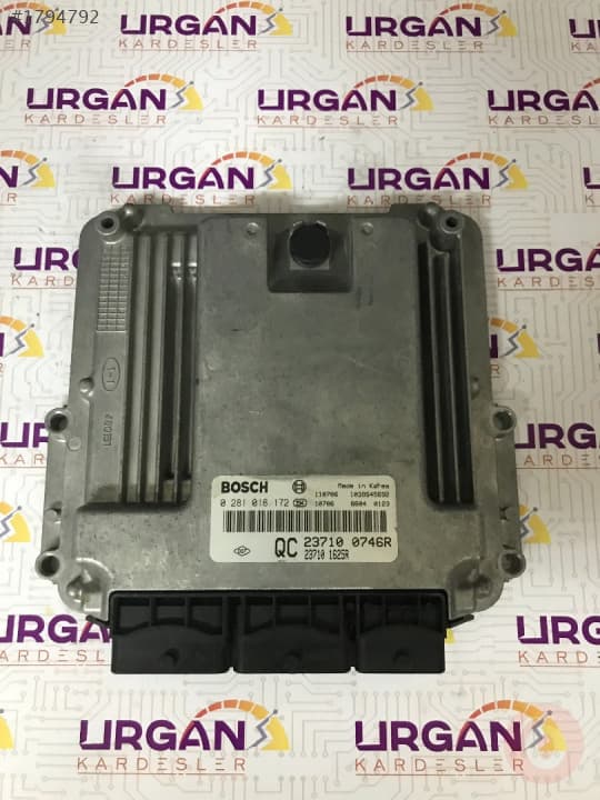0281018172 237100746R RENAULT KALEOS MOTOR BEYNİ  BOSCH ECU