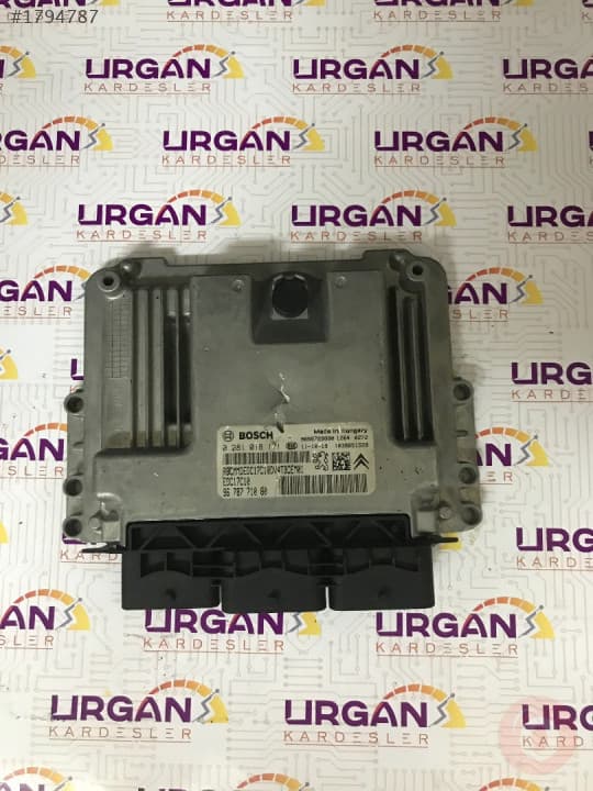 0281018171 9678771080 PEUGEOT 301 MOTOR BEYNİ  EDC17C10