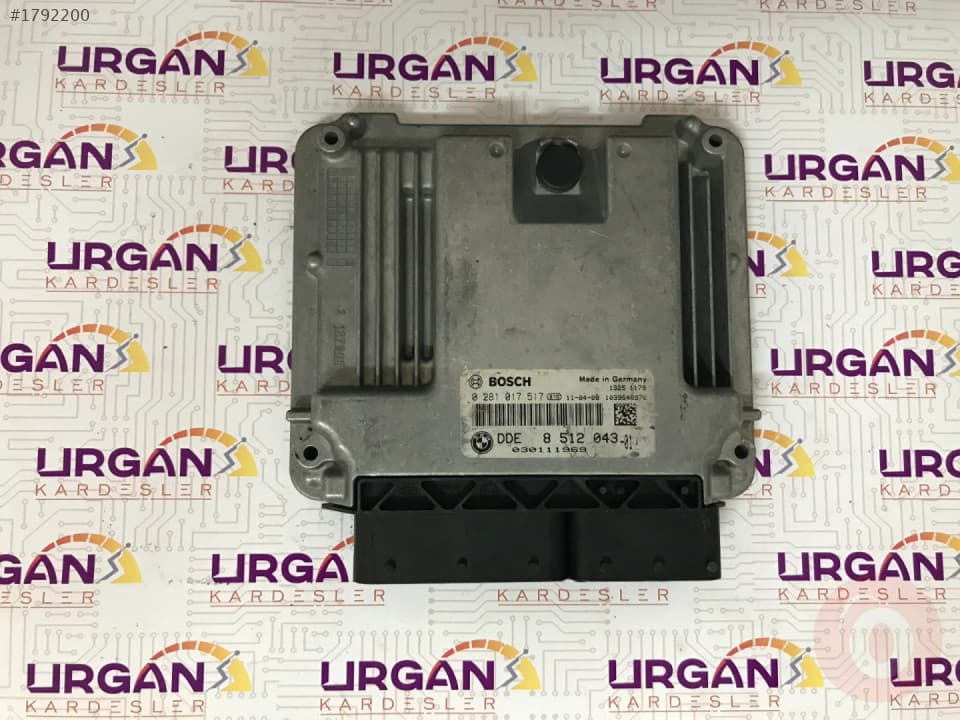 0281017517 851204301 BMW 318D MOTOR BEYNİ BOSCH ECU
