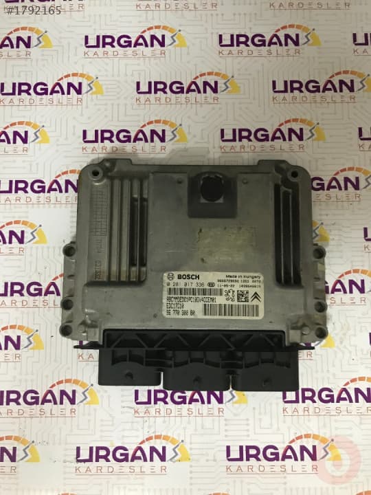 0281017336 9677030080 EDC17C10 PEUGEOT 207 MOTOR BEYNİ BOSCH