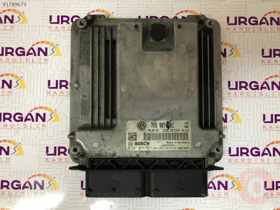 0281016833 7P5907401 PORSCHE CAYENNE MOTOR BEYNİ  EDC17CP