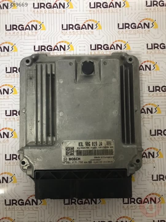 0281016760 03L906019JA SEAT EXEO MOTOR BEYNİ  EDC17CP20