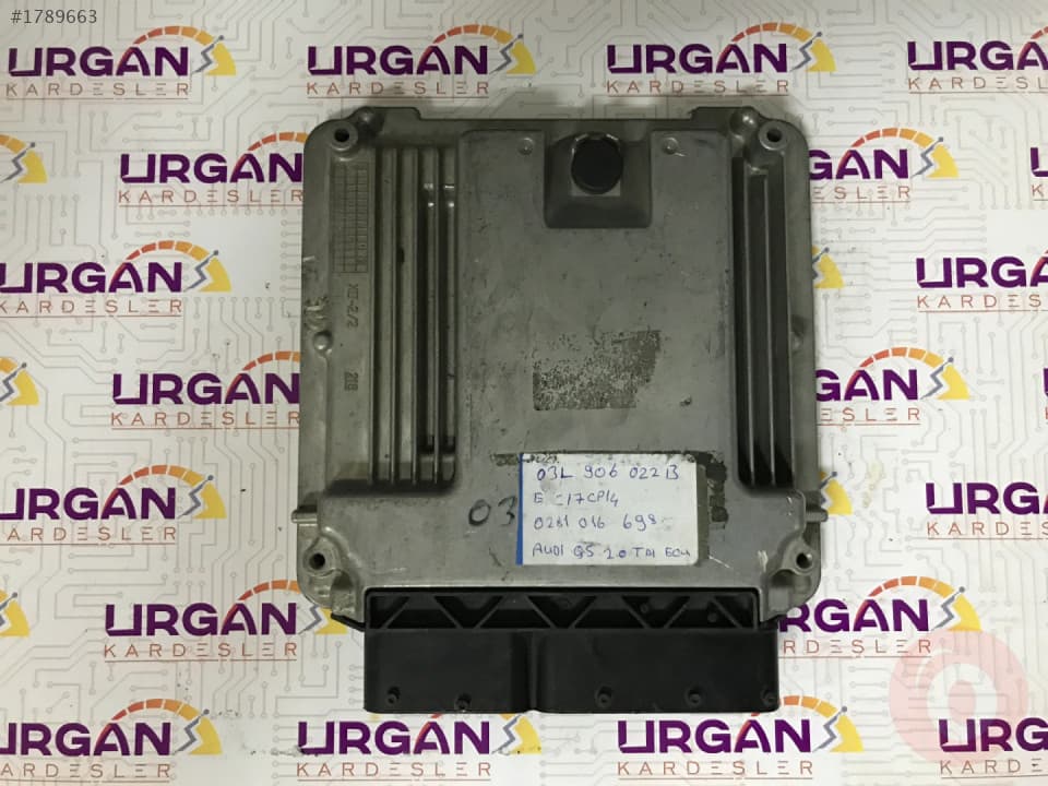 0281016698 03L906022B AUDI Q5 MOTOR BEYNİ  EDC17CP14
