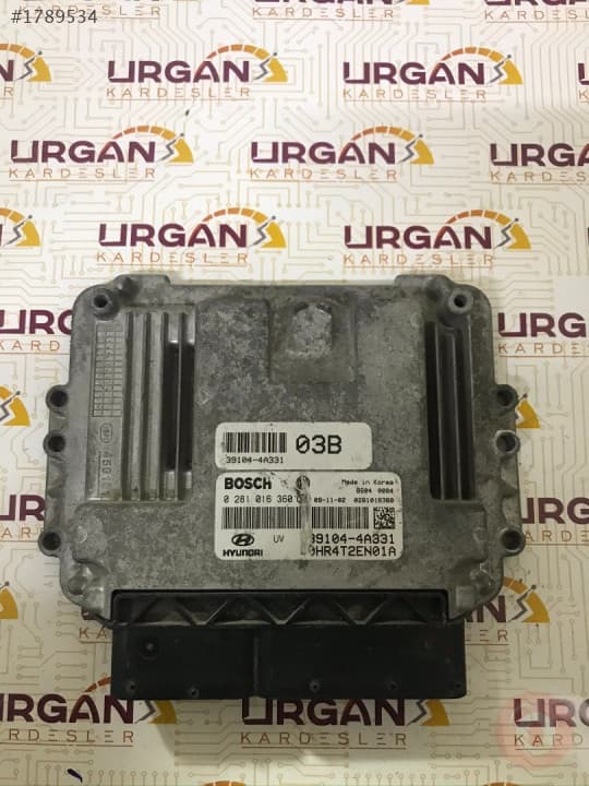 0281016360 39104-4A331 EDC16C39 HYUNDAİ H100 MOTOR BEYNİ ECU
