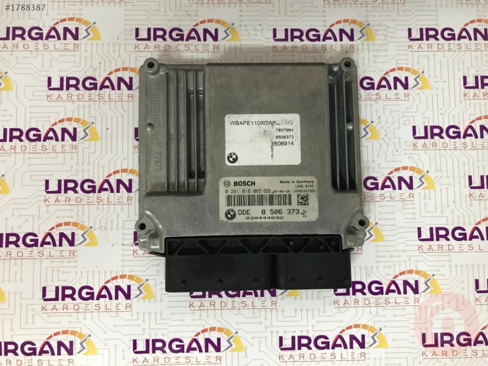 0281016065 850637301 BMW X3 MOTOR BEYNİ BOSCH ECU