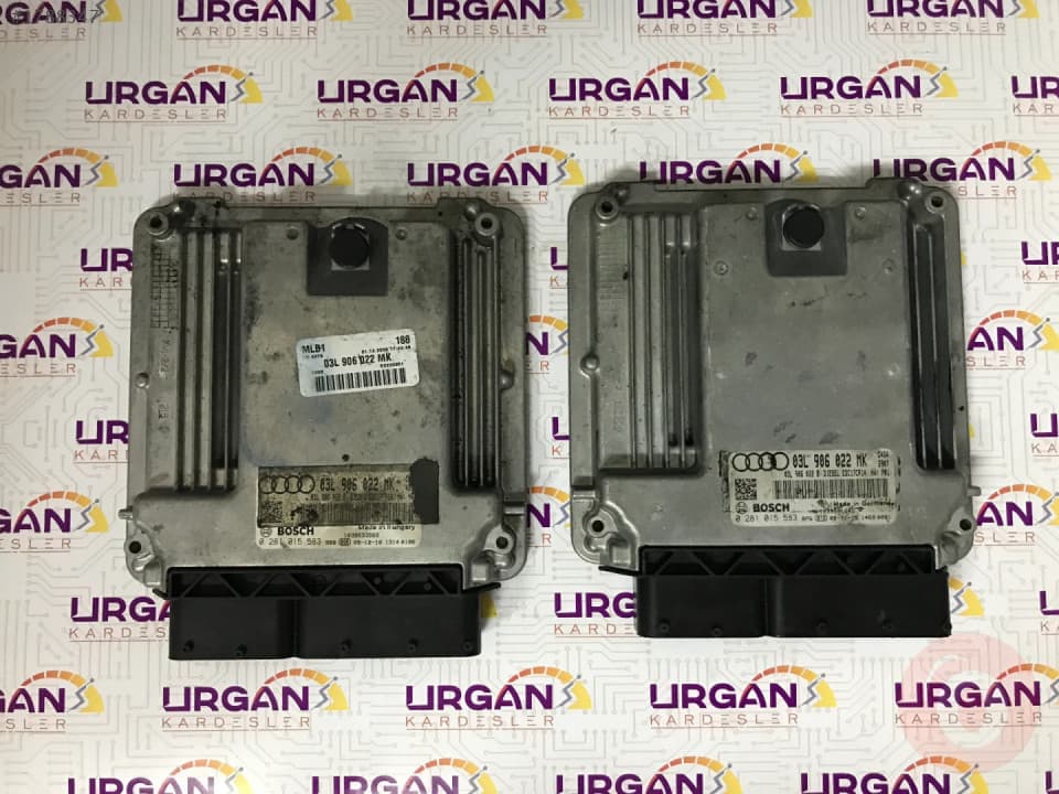 0281015583 03L906022MK EDC17CP14  AUDİ A4 MOTOR BEYNİ BOSCH