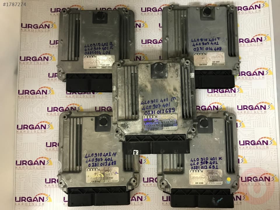0281014406 4L0910401 AUDİ Q7 MOTOR BEYNİ BOSCH ECU