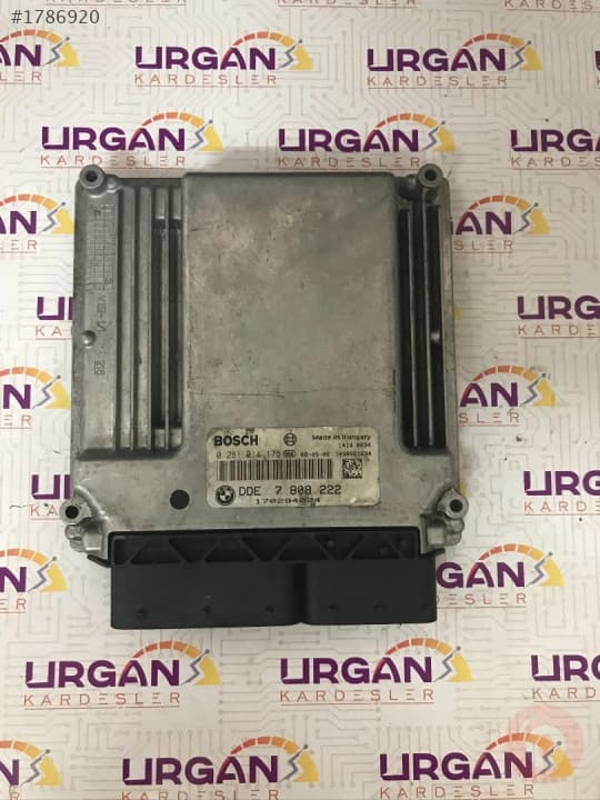 0281014175 DDE7808222 EDC16CP35 BMW X3 MOTOR BEYNİ BOSCH ECU