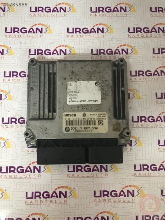 0281013536 DDE 7807530 EDC17CP02 BMW 3 SERİSİ MOTOR BEYNİ