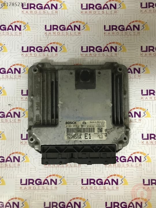 0281013413 89661-02E10 TOYOTA AURİS MOTOR BEYNİ BOSCH ECU