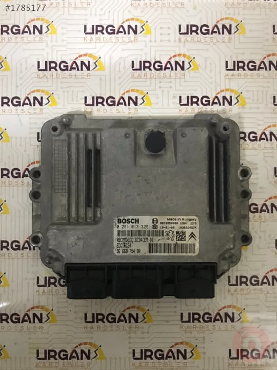 0281013329 9666975480 EDC16C34  PEUGEOT PARTNER MOTOR BEYNİ