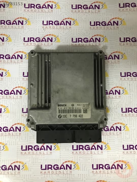 0281012190 DDE7798422 BMW E60 MOTOR BEYNİ  BOSCH ECU