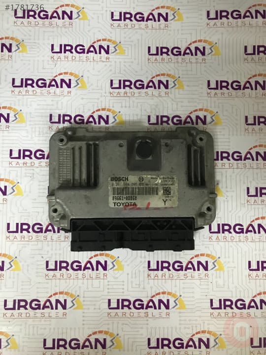 0261S04205 89661-0DB60 TOYOTA YARİS MOTOR BEYNİ BOSCH ECU