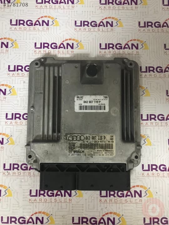 0261S04132 8K2907115 P MED17.1 AUDİ A4 MOTOR BEYNİ BOSCH ECU