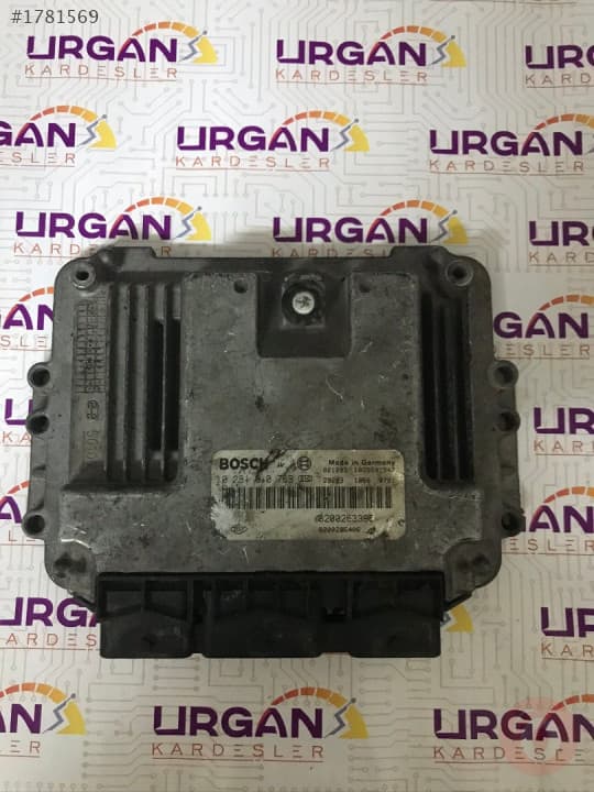 0281010769 8200263396 EDC16C3 RENAULT SCENİC MEGAN MOTOR BEY