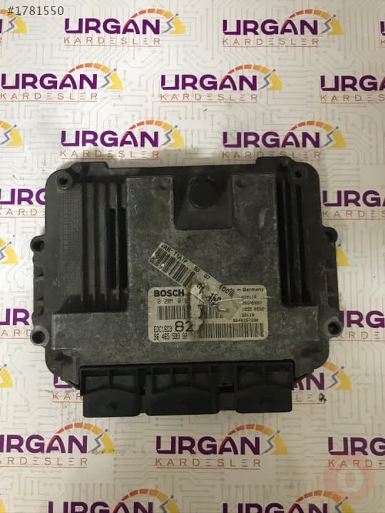 0281010707 9646559980 EDC16C3 PEUGEOT 206 MOTOR BEYNİ BOSCH