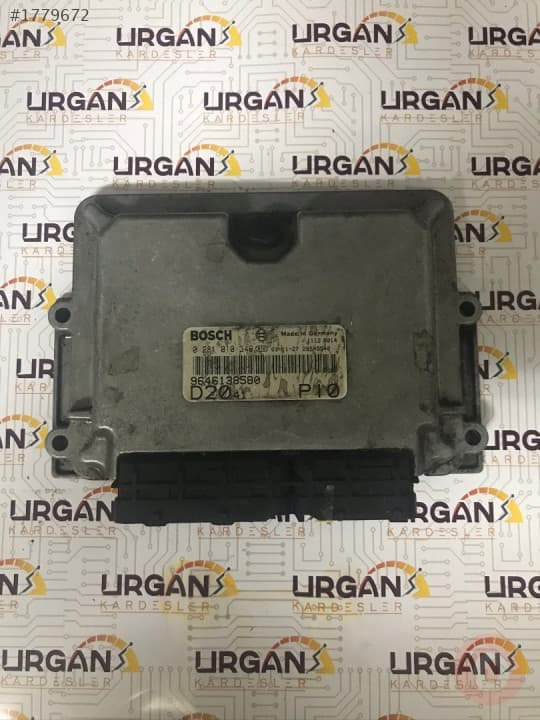 0281010346 9646138580 FİAT DUCATO BOSCH ECU
