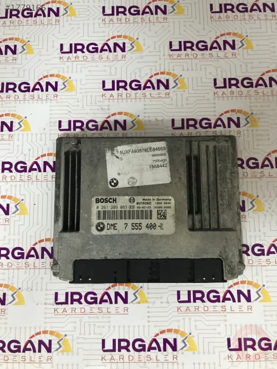 0261209083 755540001 BMW X5 MOTOR BEYNİ BOSCH ECU