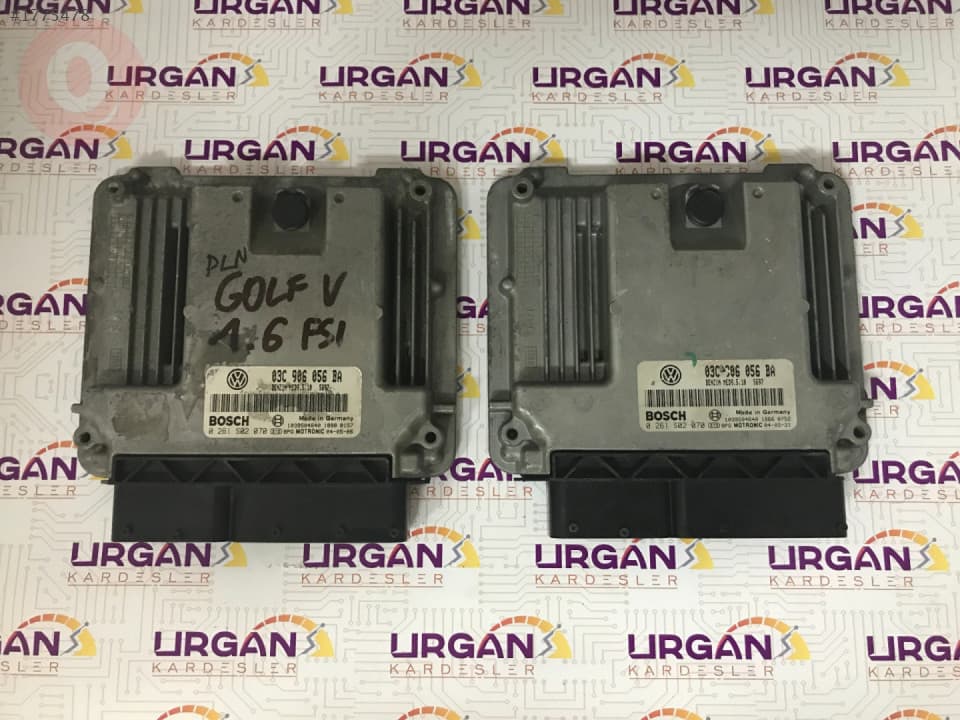 0261S02070 03C906056BA MED9.5.10 V.W GOLF MOTOR BEYNİ BOSCH