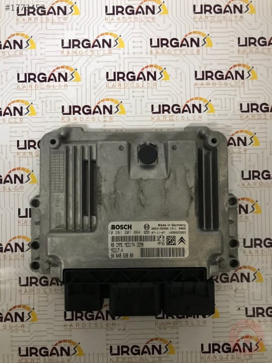 0261201864 9664852880 MED17.4 PEUGEOT 207 1.6 MOTOR BEYNİ