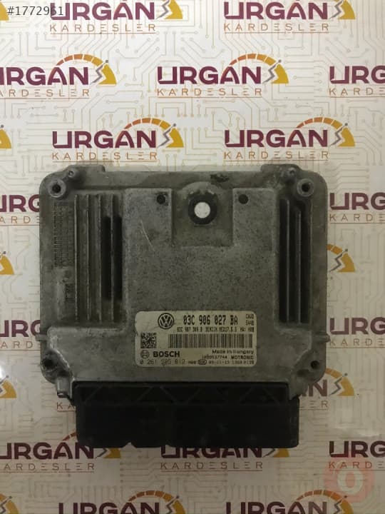 0281S05812 03C906027BA MED17.5.5 V.W GOLF JETTA MOTOR BEYNİ
