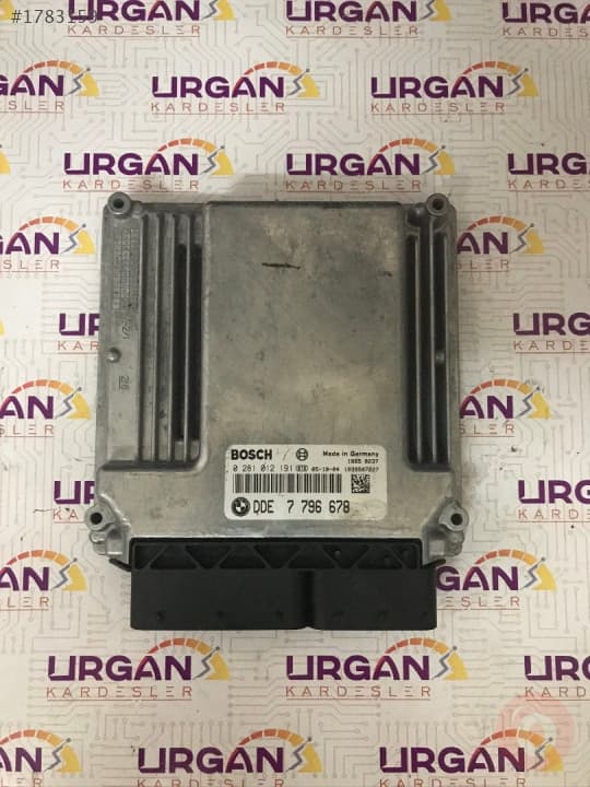 0281012191 DDE7796678 BMW E60 MOTOR BEYNİ EDC16C35 BOSCH