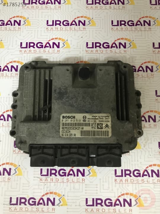 0281012619 9661032980 CITROEN BERLINGO MOTOR BEYNİ EDC16C34