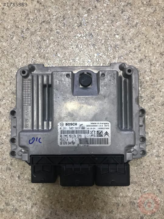 0261S05963 9667054480 MEV17.4 PEUGEOT 308 MOTOR BEYNİ BOSCH