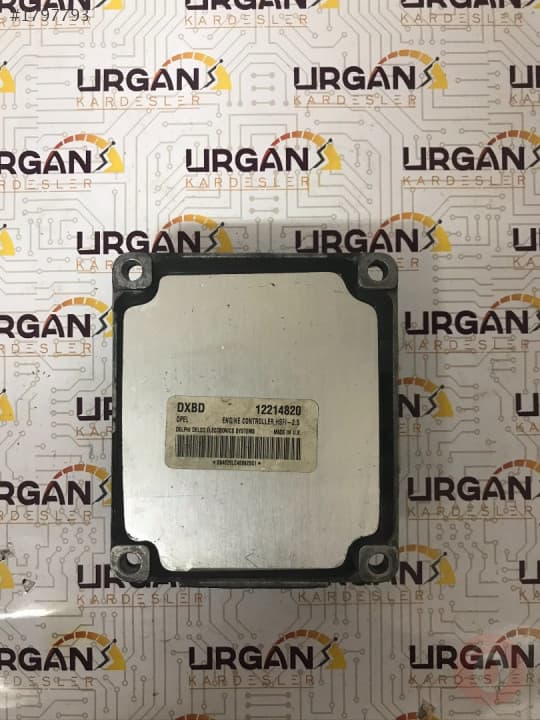 12214820 HSFI-2.5 OPEL MERİVA MOTOR BEYNİ DELPHI ECU
