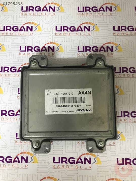 12647212 AA4N 12642927 CHEVROLET CRUZE MOTOR BEYNİ DELPHI