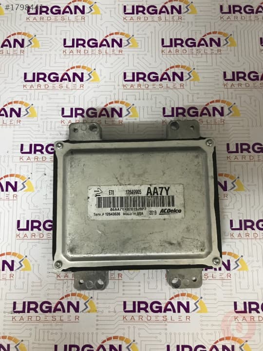 12649905 12643636 CHEVROLET CRUZE MOTOR BEYNİ DELPHI ECU