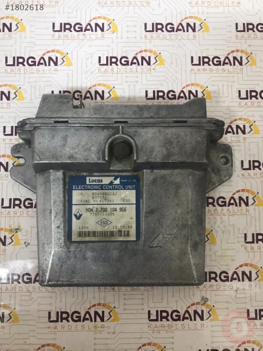 HOM7700104956 7700111206 RENAULT KANGOO MOTOR BEYNİ LUCAS E