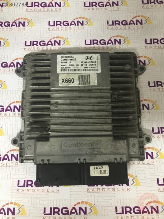 5WY4E11D 391012G660 HYUNDAİ SONATA MOTOR BEYNİ CONTINENTAL E