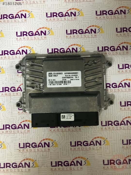 A2C9954690001 25189683 CHEVROLET CRUZE MOTOR BEYNİ CONTINENT