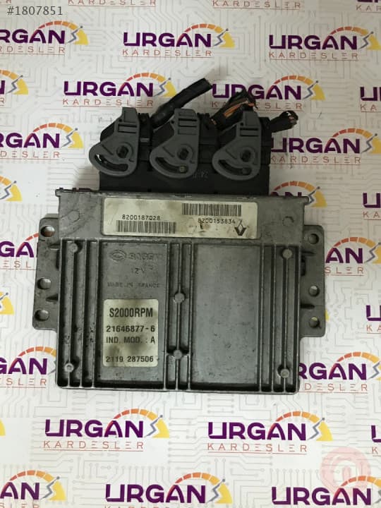 21646877-6 8200187028 8200153834 RENAULT LAGUNA MOTOR BEYNİ